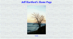 Desktop Screenshot of jeffhartford.com